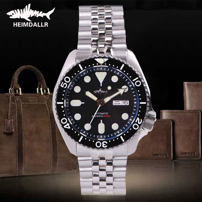 Seiko Watch 5 Sports - HEIMDALLR Sharkey SKX007 Vintage Taucheruhr Mechanische