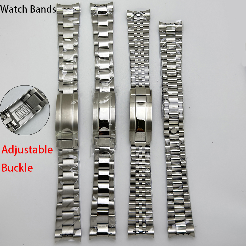 Rolex Watch Datejust - Oyster/Jubilee Armband Silber Massivstahl 20 mm