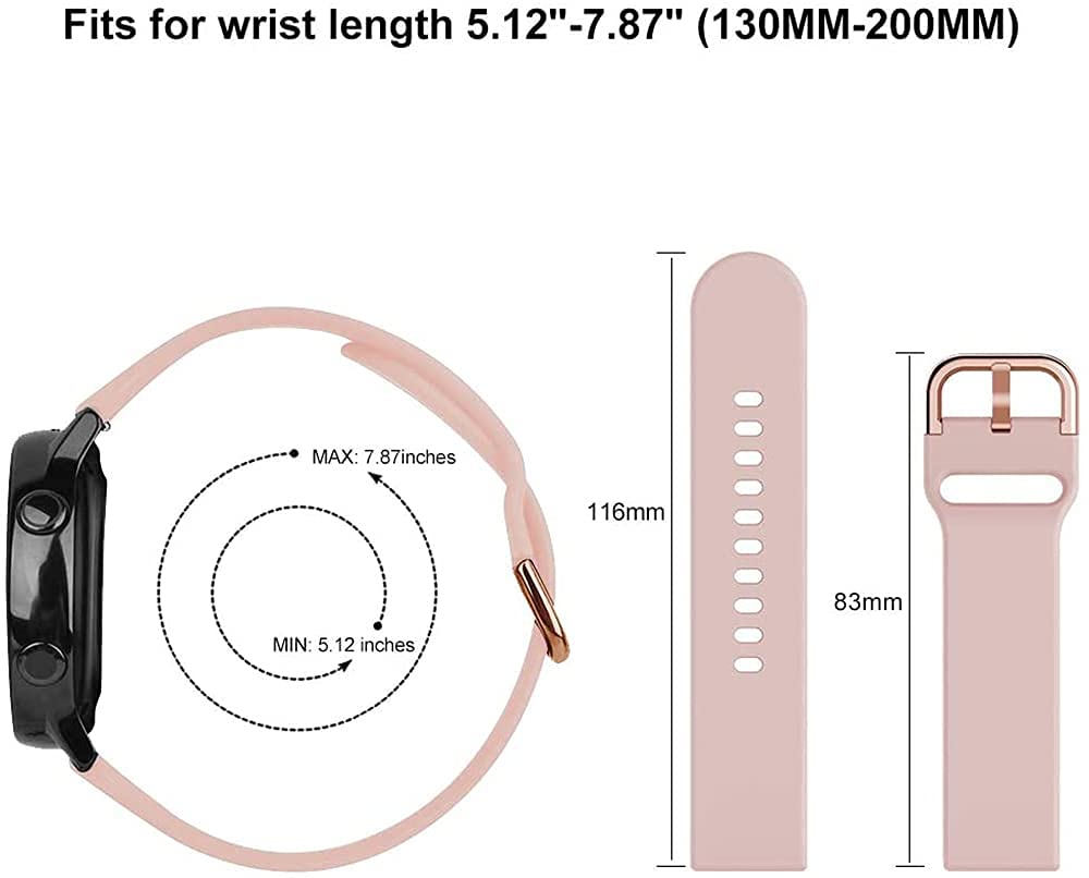 Armband für Amazfit GTS 2/4/3/ – Silicone Watch Band 22Mm Bewertung und Preis