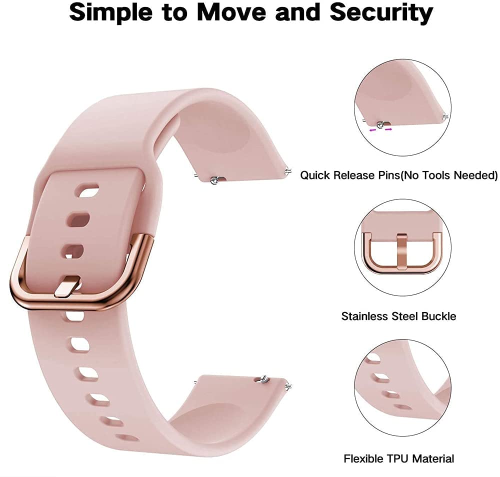 Armband für Amazfit GTS 2/4/3/ – Silicone Watch Band 22Mm Bewertung und Preis