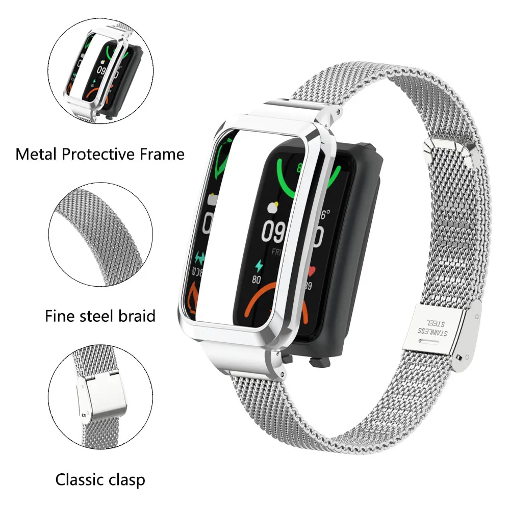 Geeignet für Oppo Band 2, Edel – Mesh Strap Metal Bewertung und Preis