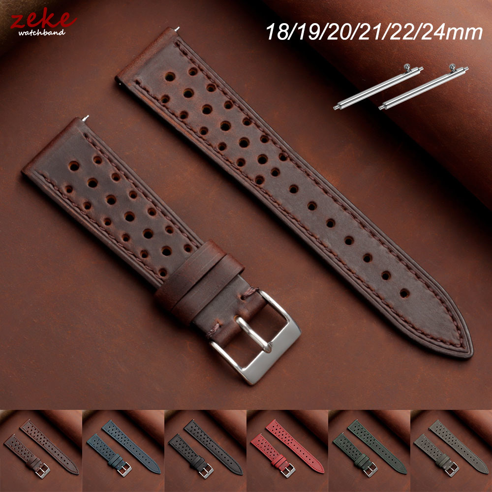 Vintage Racing Leder-Uhrenarmb – Leather Strap Quick Release Bewertung und Preis