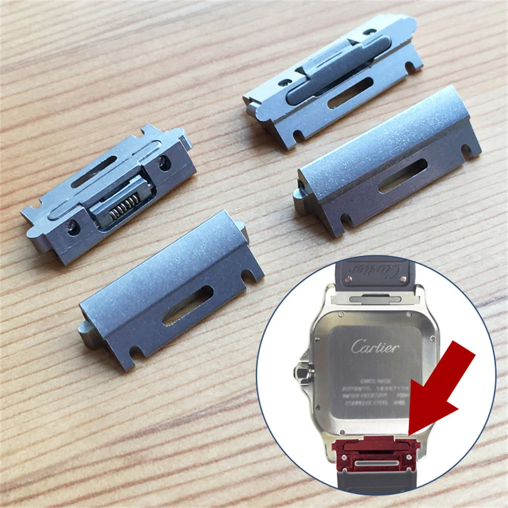 Perfekt sitzender Adapteransch – Cartier Watch Santos Bewertung und Preis