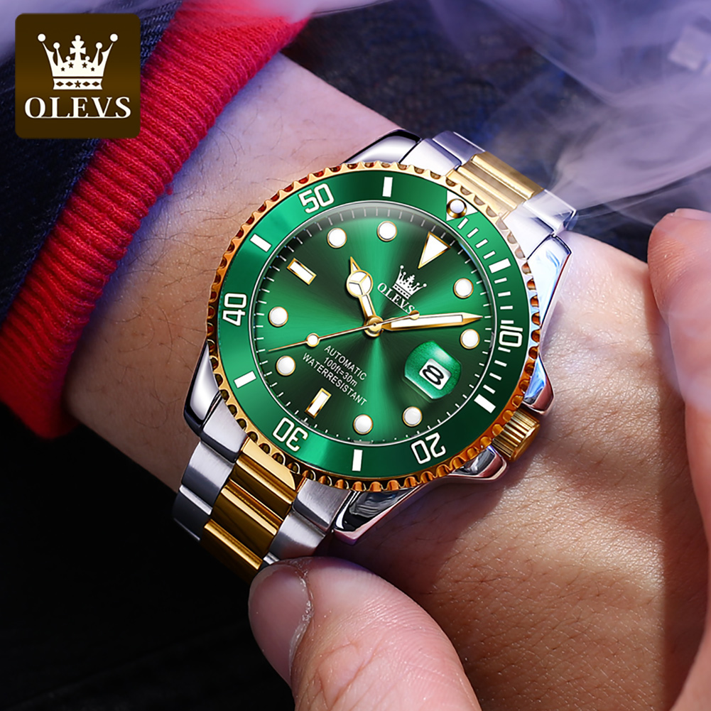 Olevs Männer Automatik uhr Lux – Rolex Watch Datejust Bewertung und Preis