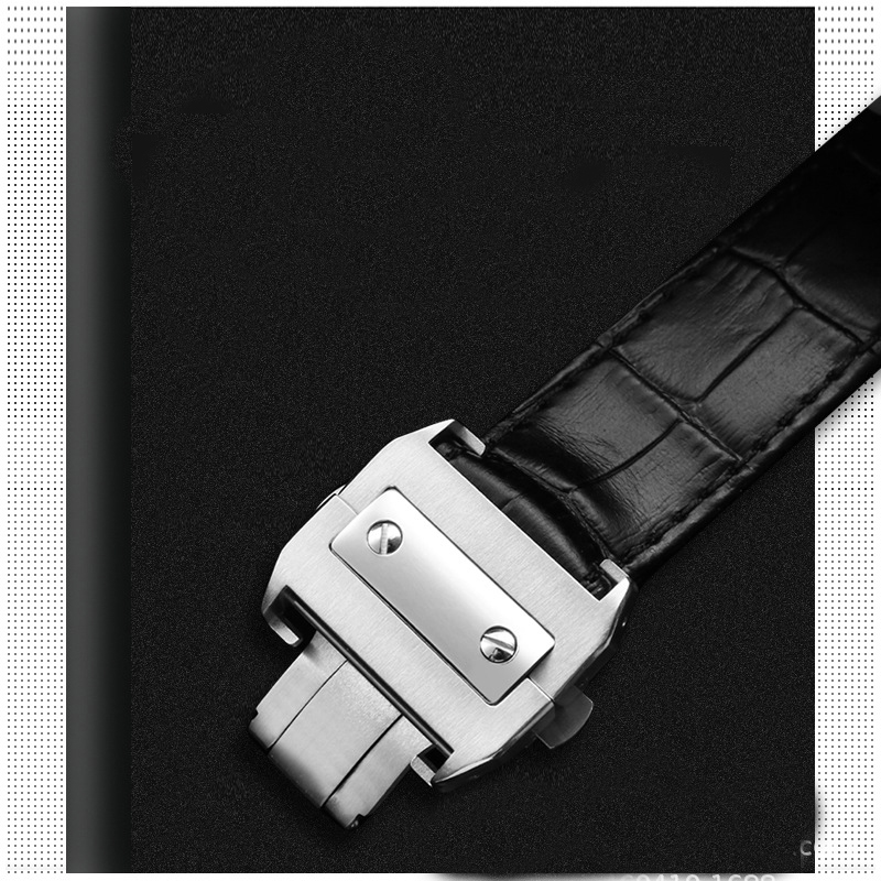 Hochwertiges Uhrenarmband aus  – Cartier Watch Santos Bewertung und Preis