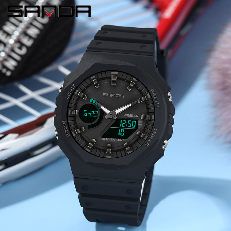 SANDA Top Luxus männer Quarz U – Seiko Watch 5 Sports Bewertung und Preis
