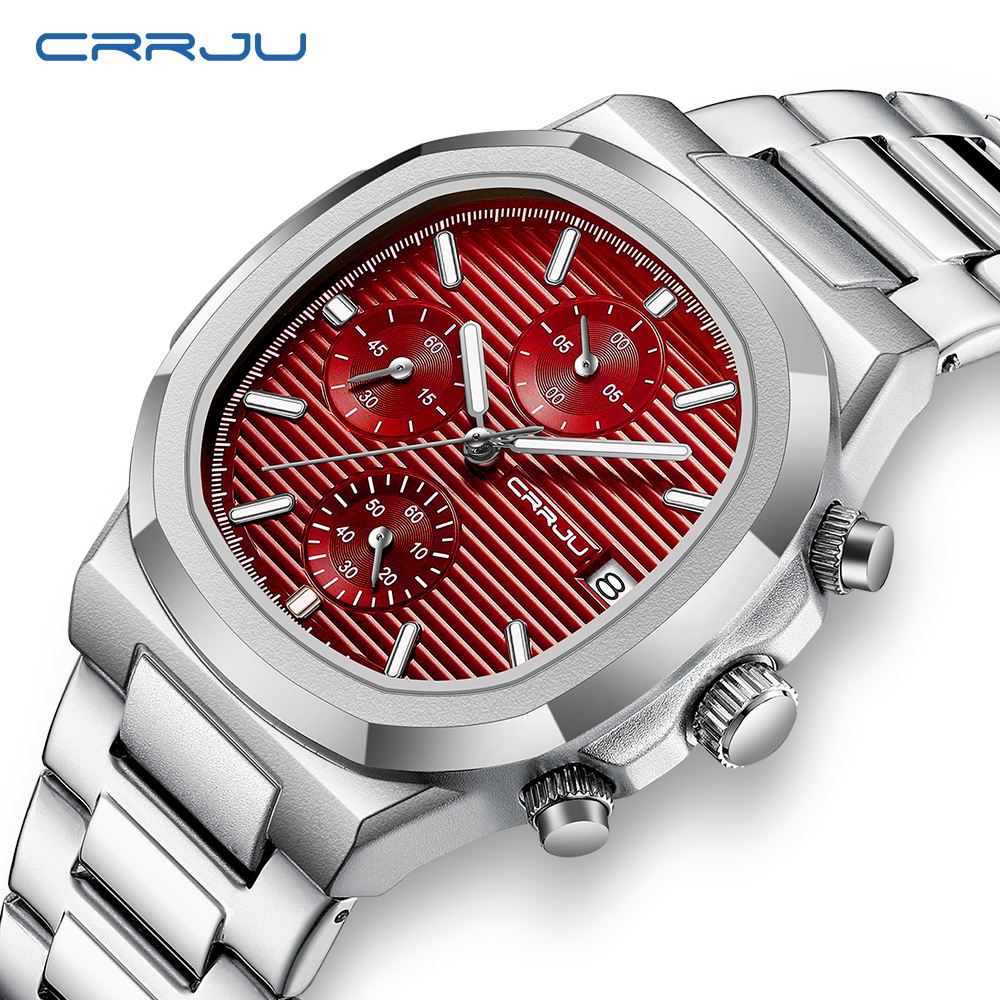 CRRJU Luxus Mann Uhr Business  – Patek Philippe Watch Nautilus Bewertung und Preis